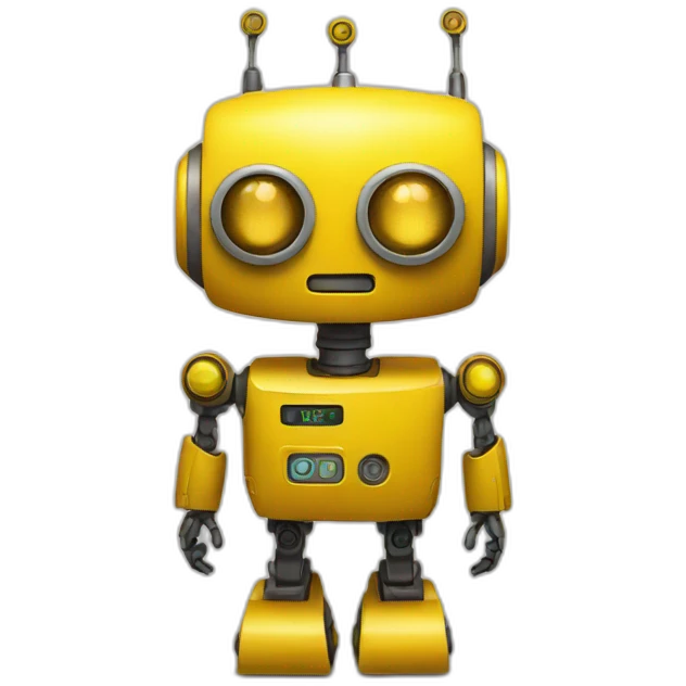 yellow robot emoji