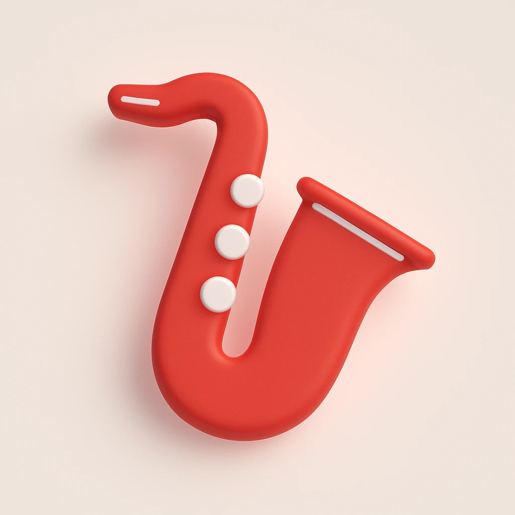 saxophone emoji