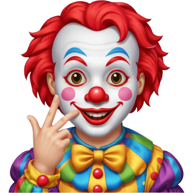 🤡🤫 emoji