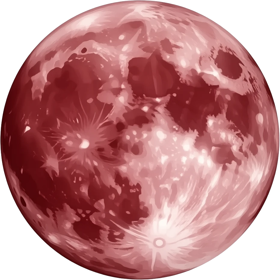 Bloordy moon imoji emoji