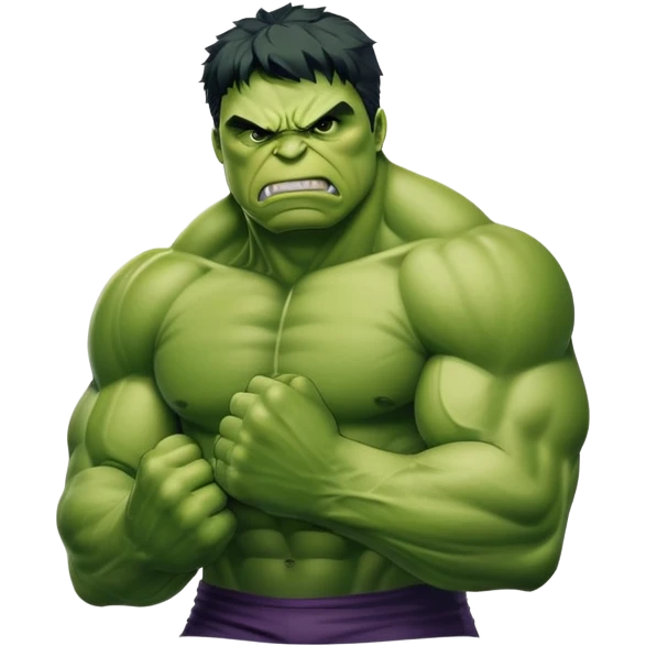 Hulk from Marvel emoji