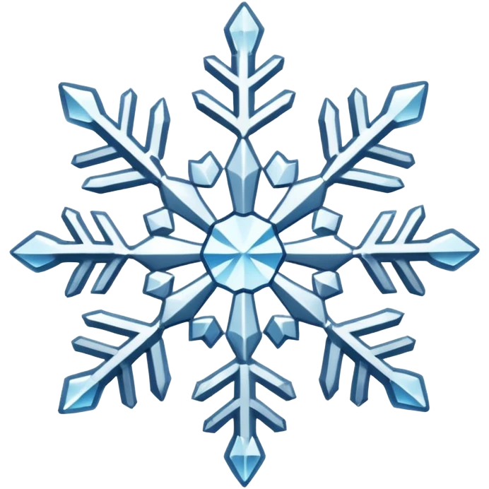 floco de neve emoji