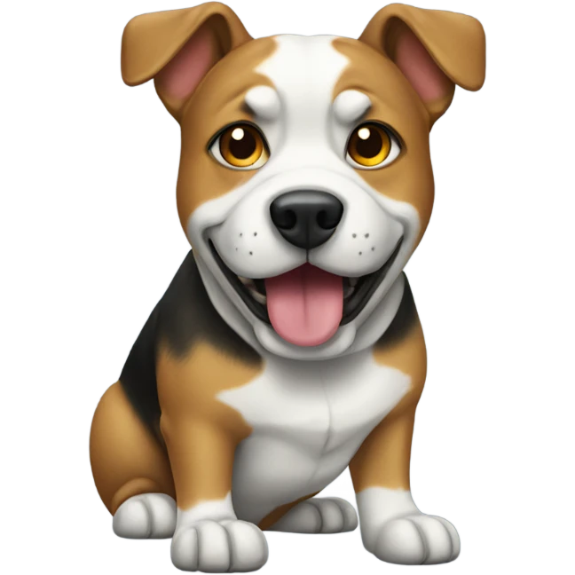 Dog wearing shoes emoji