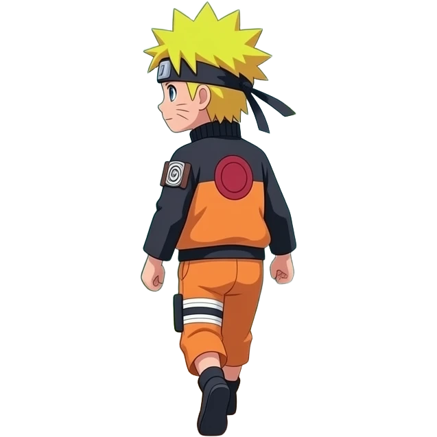 Naruto follow krte huye emoji