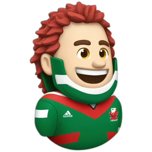 Rugby wales emoji