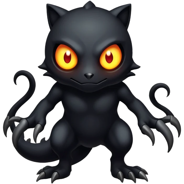  black dark fakemon-creature  emoji