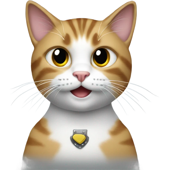 Cat rockstar  emoji