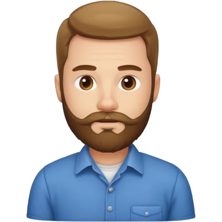 bearded fly with shirt emoji