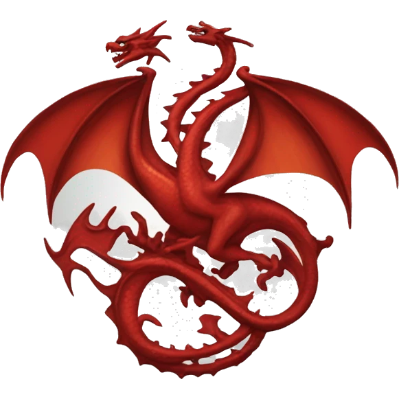 Targaryen dragons symbol emoji