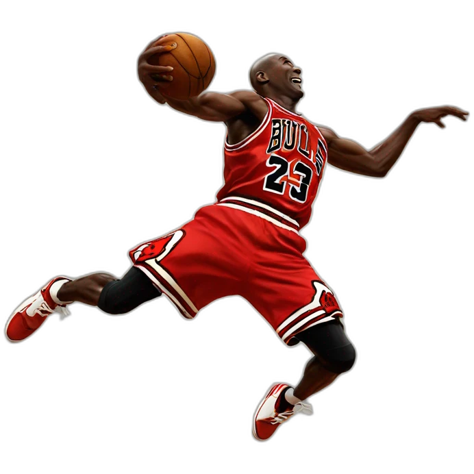michael jordan jumping emoji