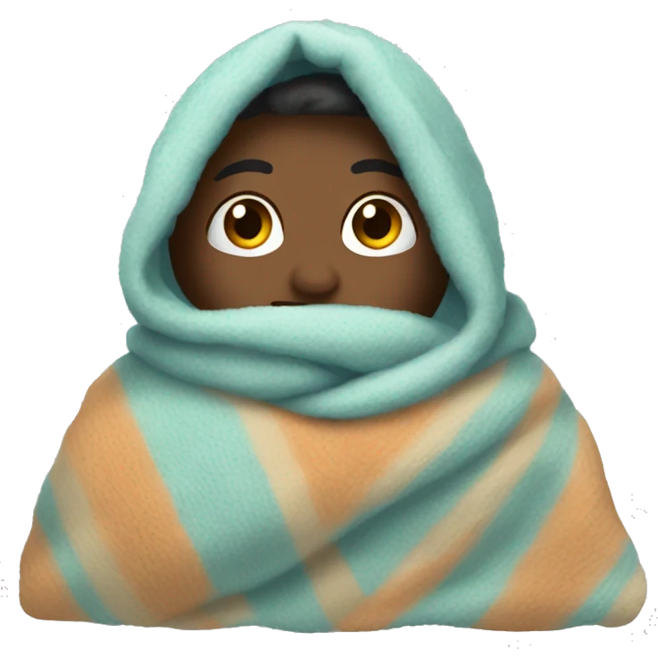 Cozy blanket  emoji