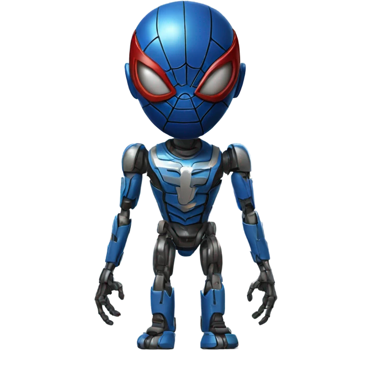 spider-man robot emoji