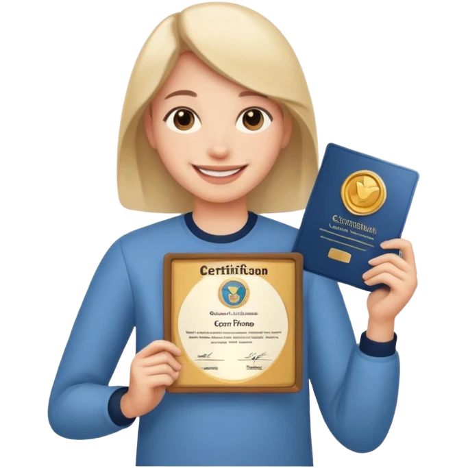 Certification tiktok emoji