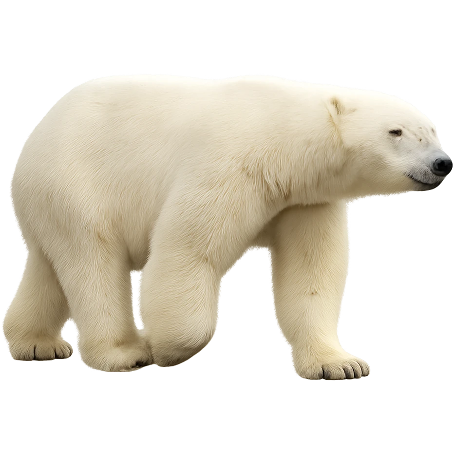 Polar bear emoji