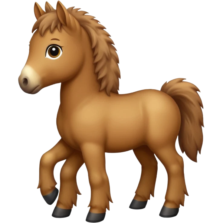a baby horse emoji