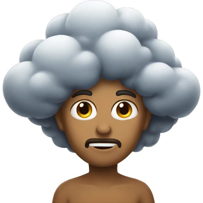 cloudy emoji