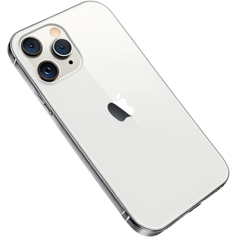 White iPhone 14 Pro emoji