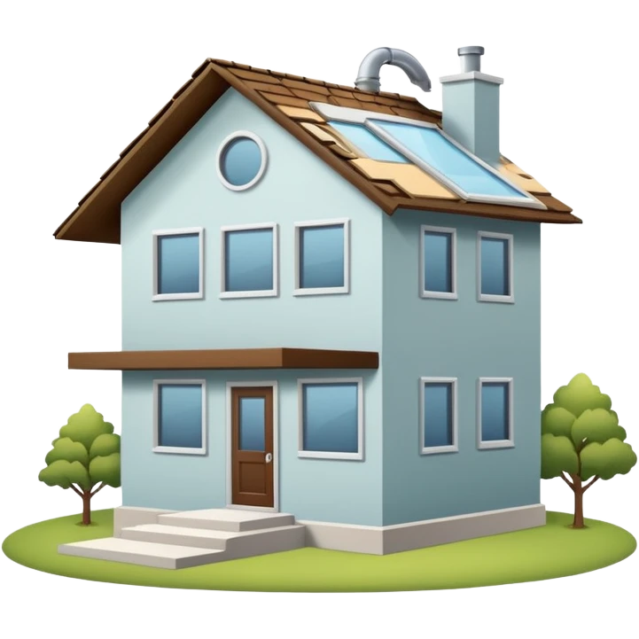 flipping house emoji