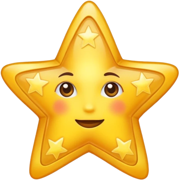 Real star with a body emoji
