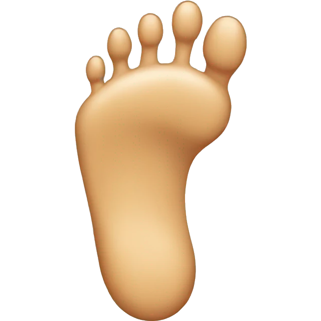 Foot emoji