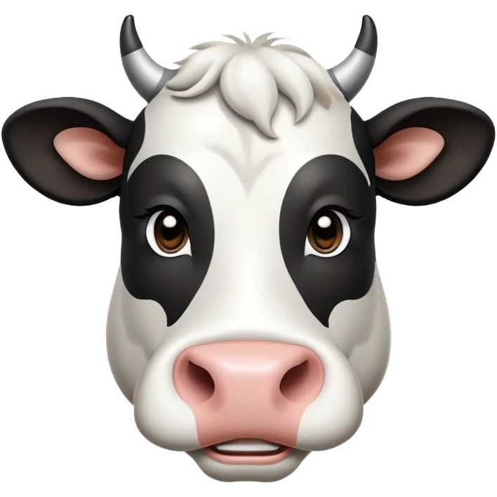 cinematic-noble-black-and-white-cow-portrait-emoji,-poised-and-regal,-with-a-large,-sturdy-build-and-a-striking,-well-groomed-coat-of-pure-black-accented-by-crisp-white-patches,-deep-set-soulful-brown-eyes,-simplified-yet-sharp-and-sophisticated emoji