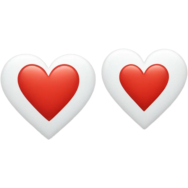 🤍❤️ emoji