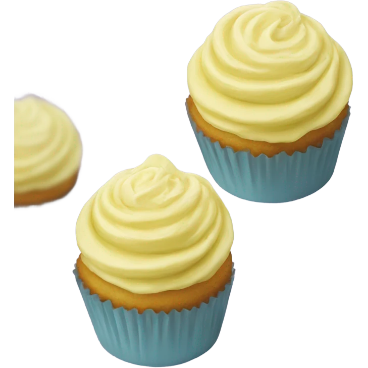 lemon cupcake emoji