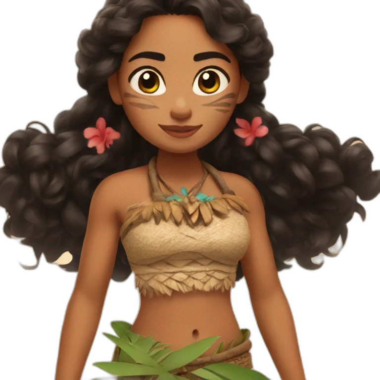 Moana emoji