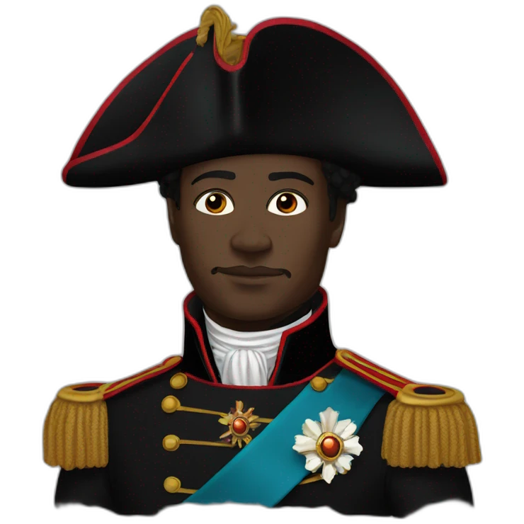 black napoleon emoji