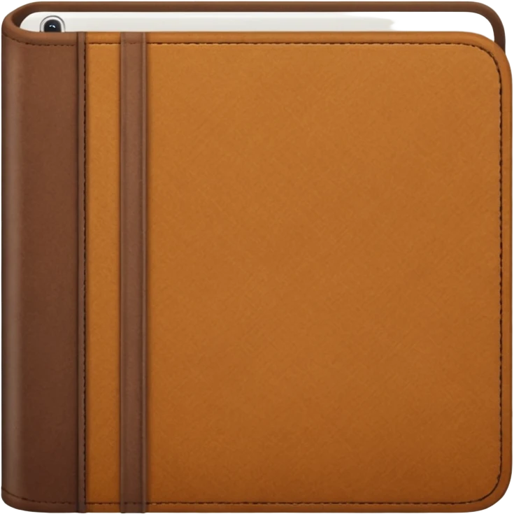 Corduroy notebook with ridges  emoji