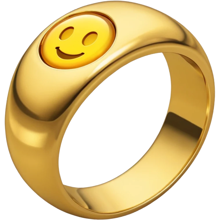 Gold ring emoji