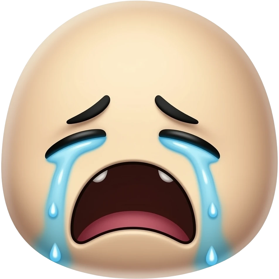 Spamton in deltarune is crying 😭 emoji