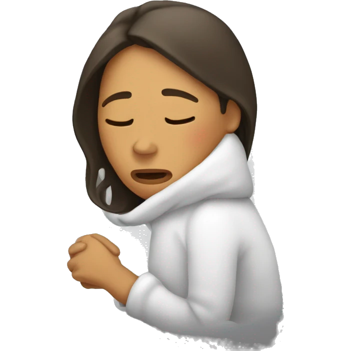 Mujer durmiendo  emoji
