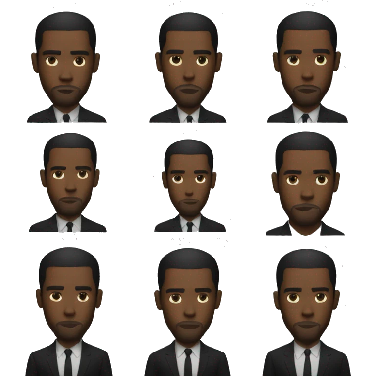 Frank ocean in men in black  emoji
