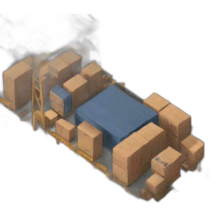 unloading of cargo emoji