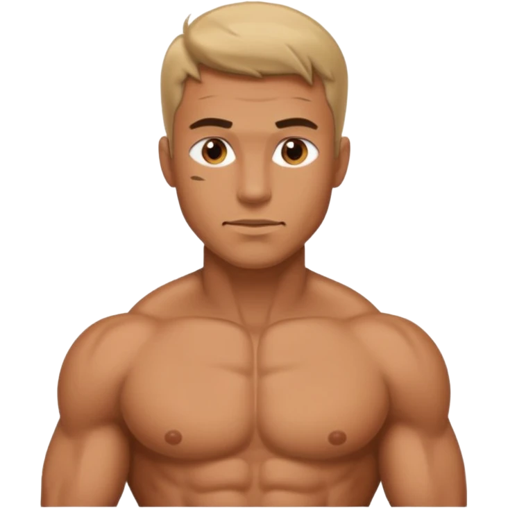man naked full view emoji