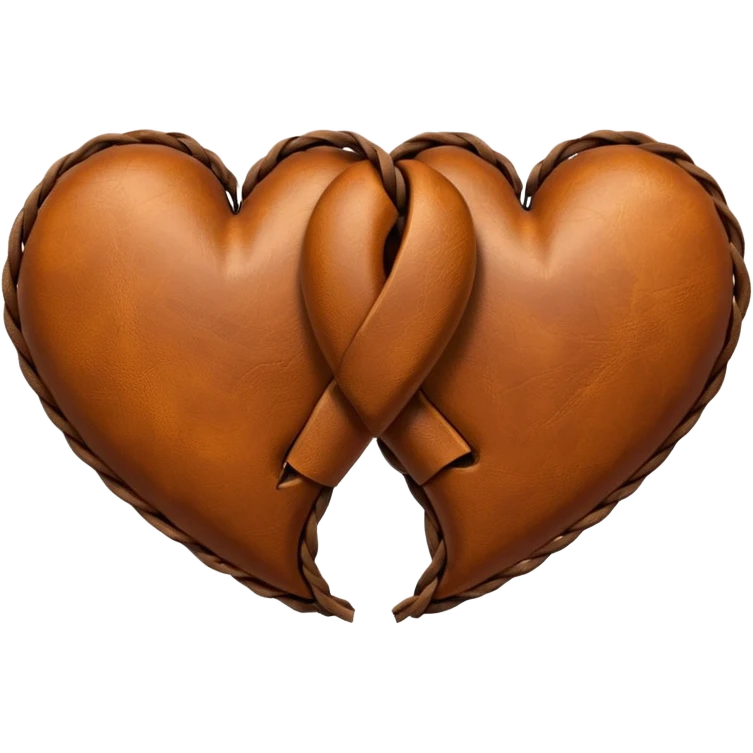 Two hearts going her worn way emoji