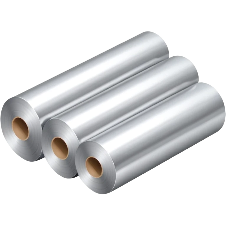  3silver foil roll pack emoji