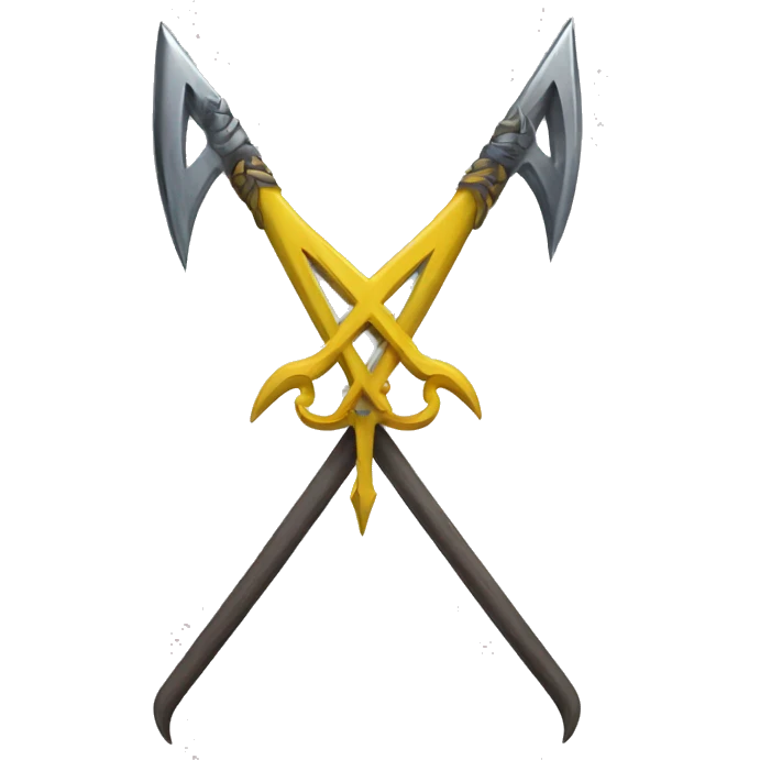 Ukrainian trident emoji