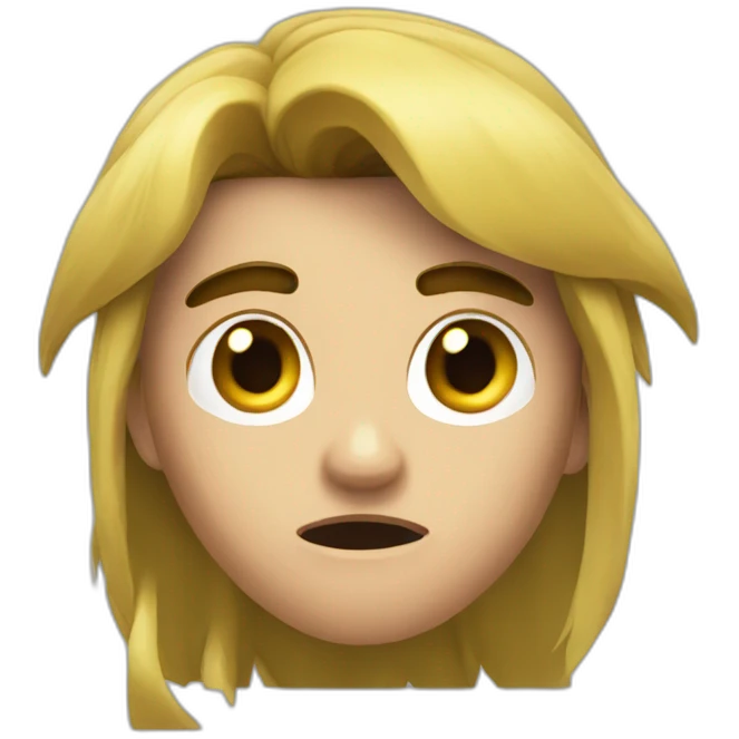 Link afraid emoji