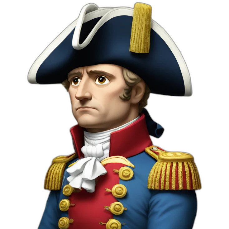 Napoleon thinking emoji