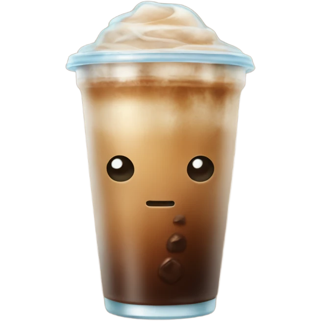 Iced coffee  emoji