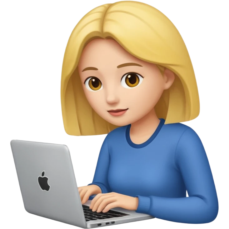 woman using laptop emoji