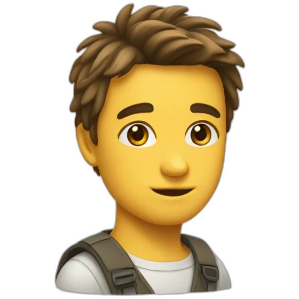 À mignon emoji