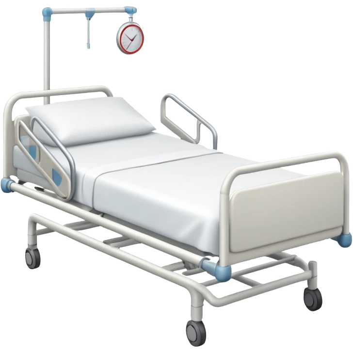 A hospital bed emoji