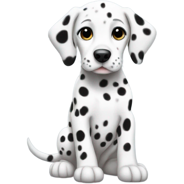 Dalmatian baby thats cute  emoji