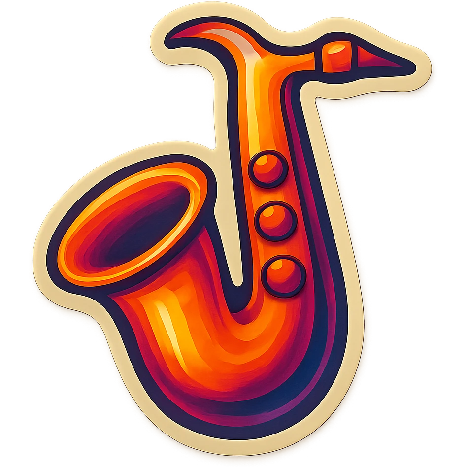saxophone emoji