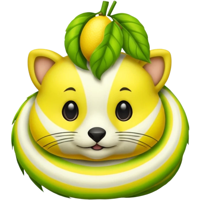 Lemon skunk  emoji