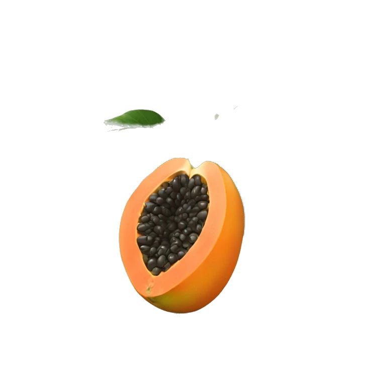 papaya emoji