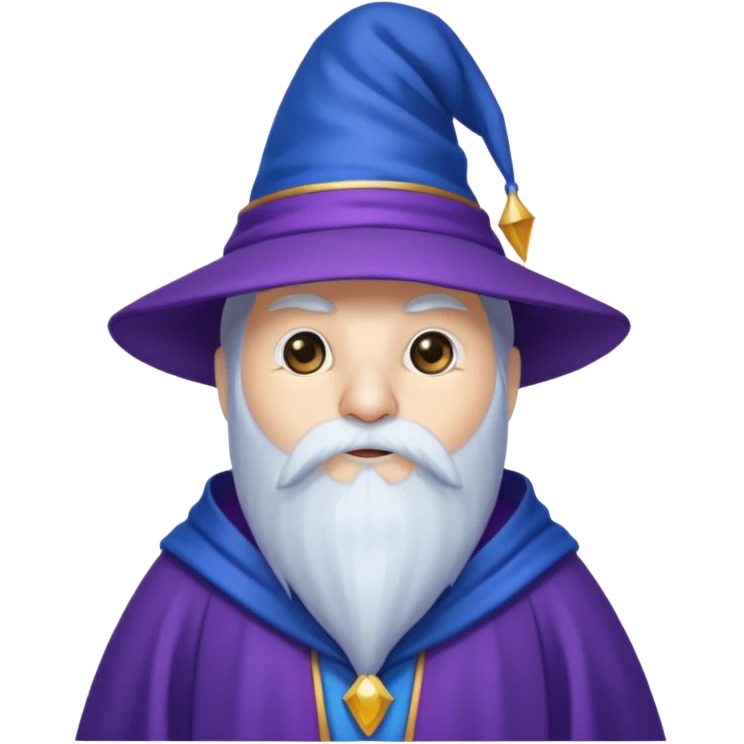 Penguin Wizard emoji